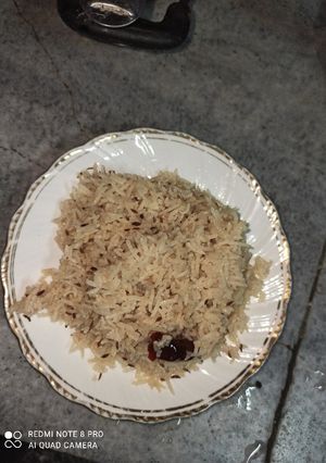 A picture of Jeera Rice.