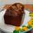 Banana bread with choco and cheese