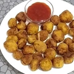 A picture of Crispy Soyabean fry.