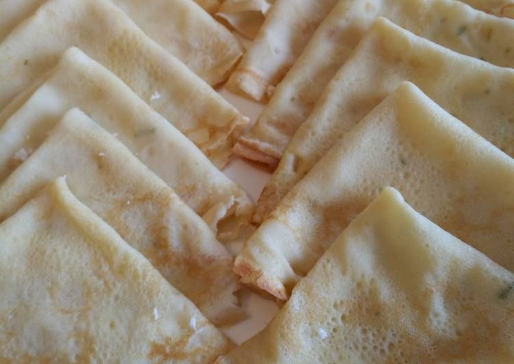 Recipe of Super Quick Homemade Crepes