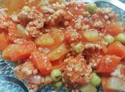 Una foto de picadillo sin tomate