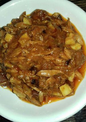 عکسی از دستور خوراک تن ماهی 🐟
