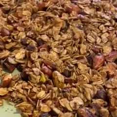 Una foto de Granola en casa!