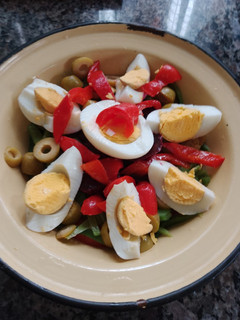 Una foto de Ensalada primavera