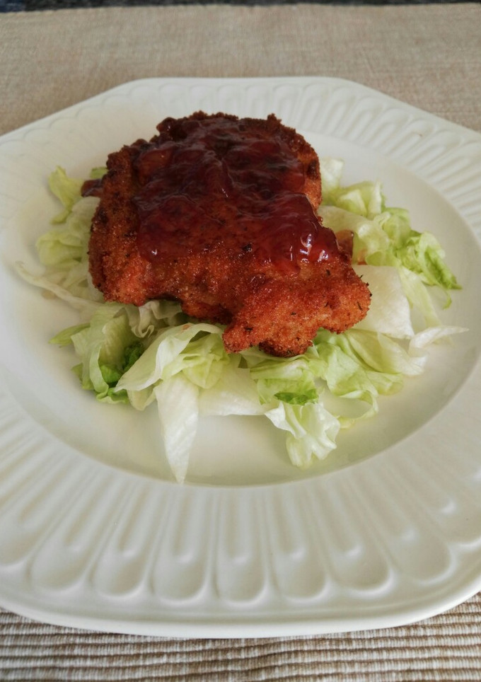 Una foto de Filetes adobados de pechuga de pavo rellenos de jamón y queso