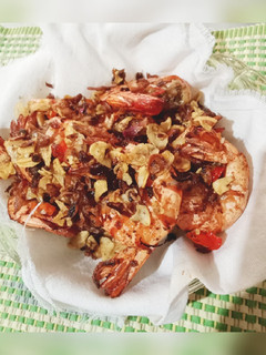 Foto resep Udang bawang sambal embe