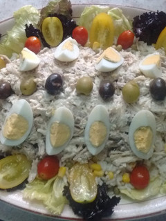 Una foto de Ensalada "milcolores"
