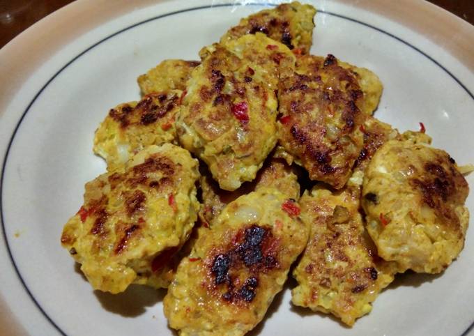 Chicken kofta tanpa santan-bisa untuk diet