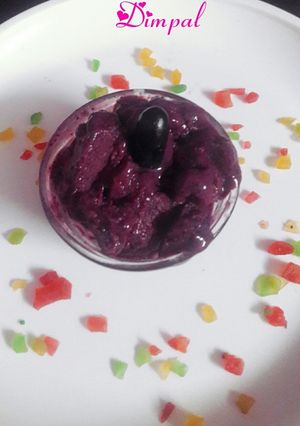 A picture of Black Grape's Sorbet.