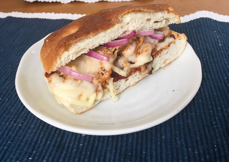 Simple Way to Prepare Super Quick Homemade BBQ Chicken Sandwich