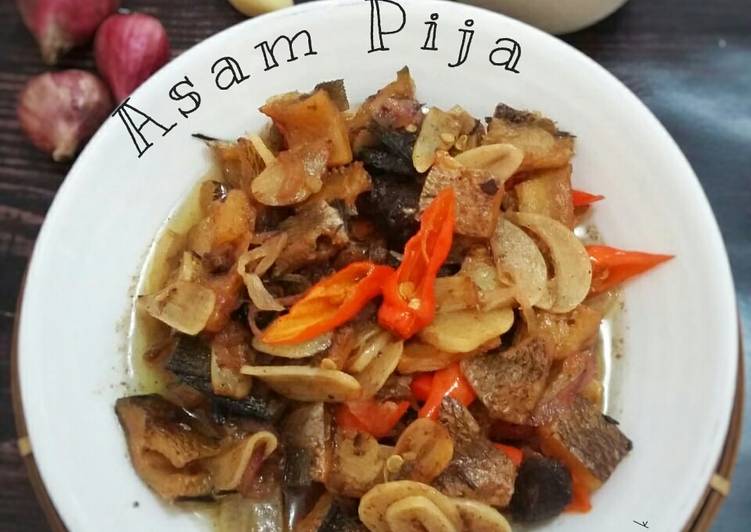 Resep masakan Asam pija (Kalimantan Dishes) | Cara Masak Asam pija (Kalimantan Dishes) Yang Bisa Manjain Lidah