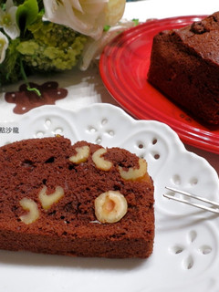 巧克力堅果磅蛋糕 的食譜成品照片
