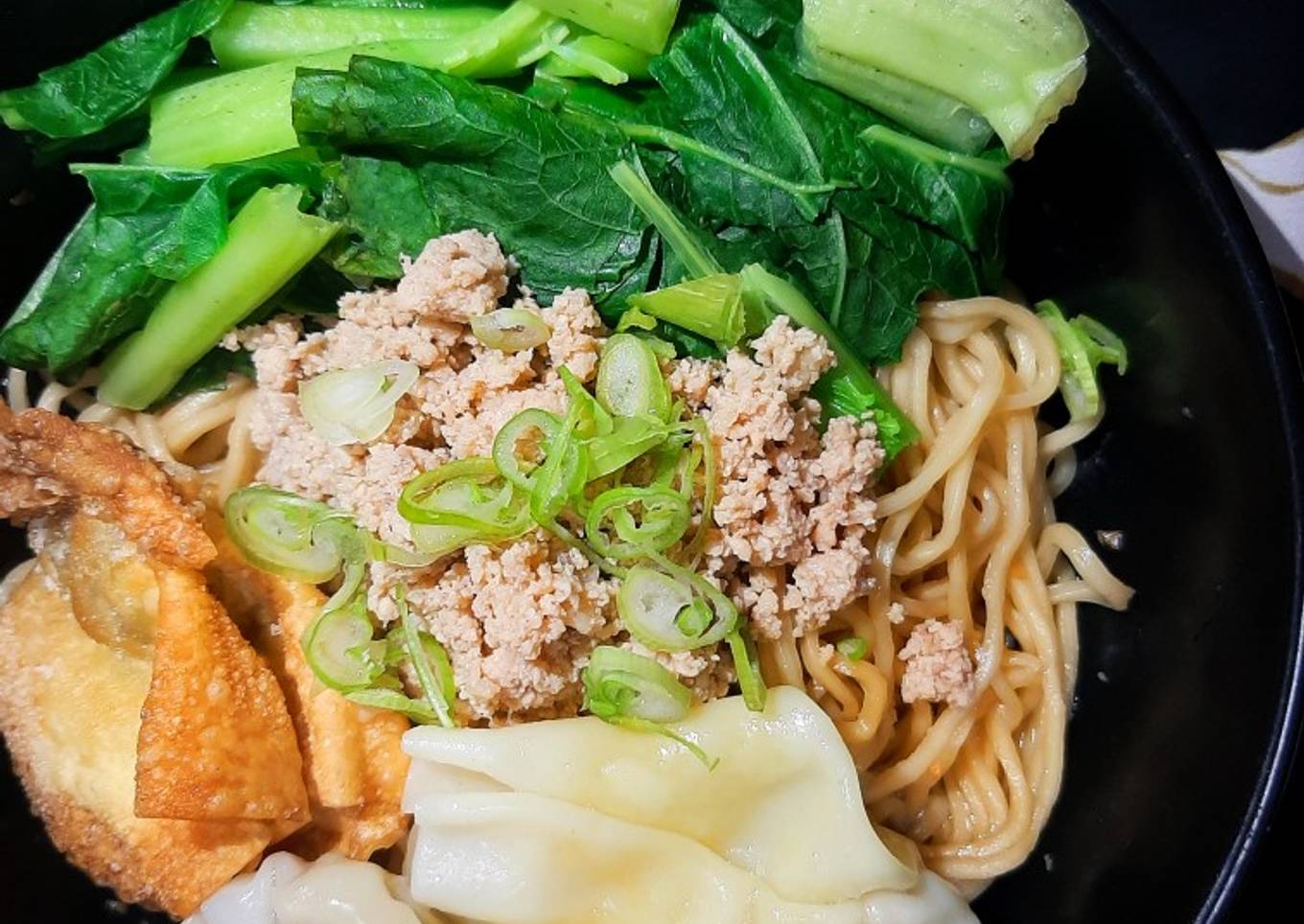 Bakmi Bangka & Pangsit Rebus (Halal)
