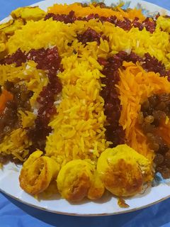 عکسی از دستور مرصع پلو