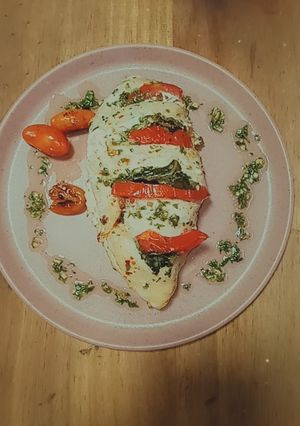 Una foto de Pechuga de pollo especial