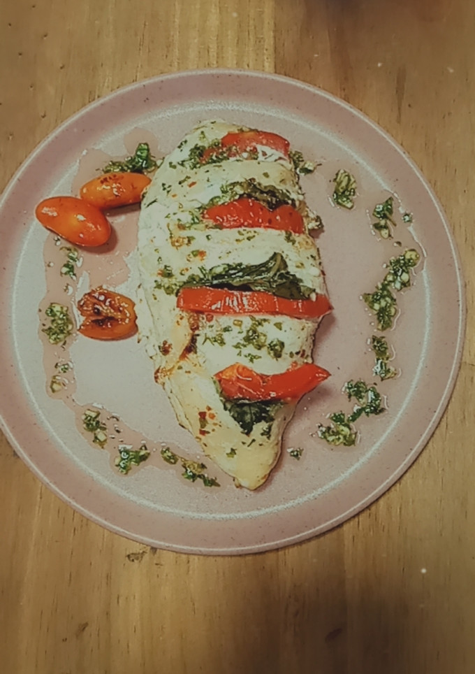 Una foto de Pechuga de pollo especial