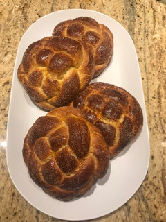 Húsvéti fonott kalács recept fotója