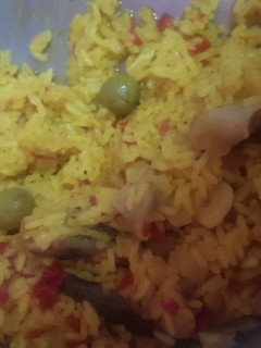Una foto de Paella casera