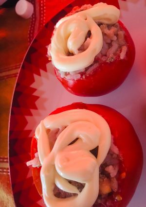 Una foto de Tomates rellenos