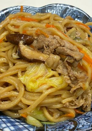家常炒麵 的食譜成品照片