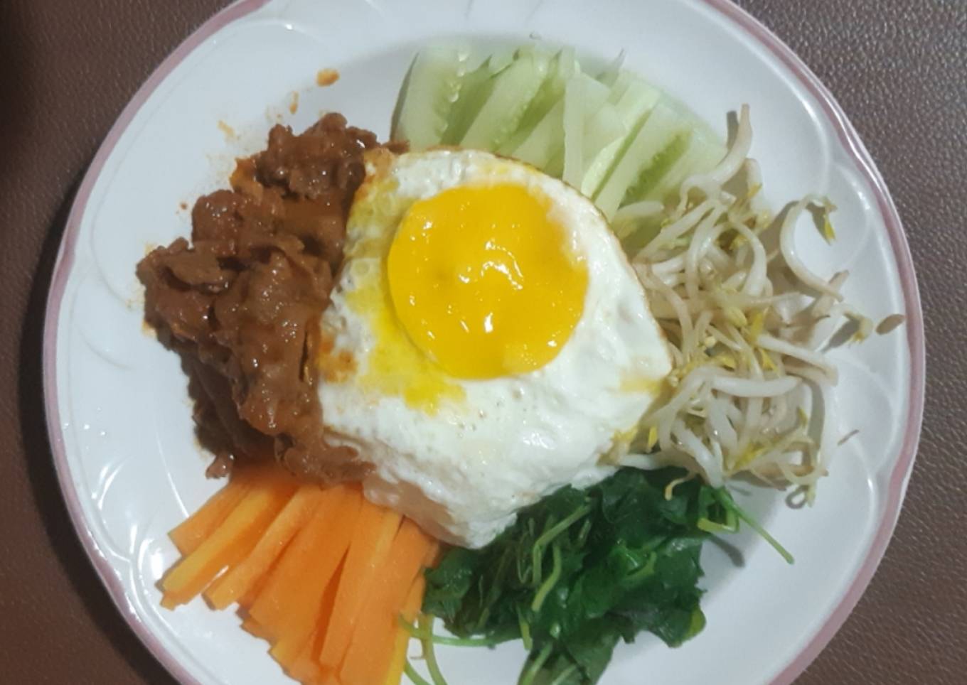 Bibimbap Sederhana