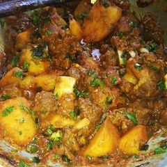 A picture of Beef curry.
