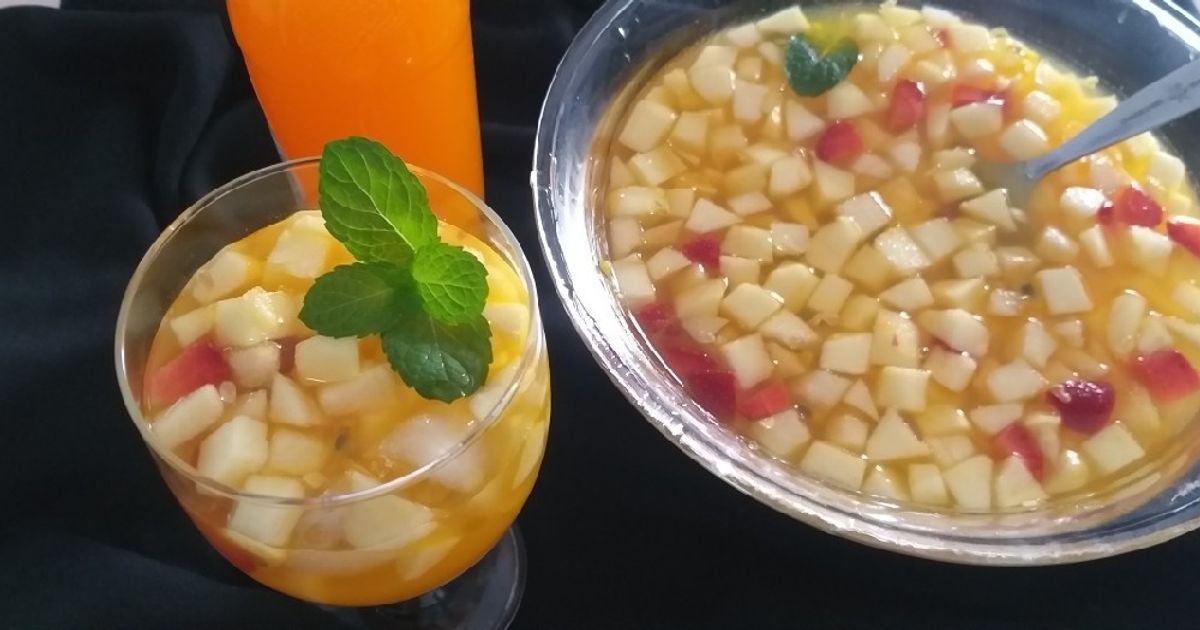 105. ES Buah Campur||Simple dan Seger banget🍇🍍🍎🍐🍓||🍹🍹