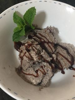 Una foto de Helado de Oreo