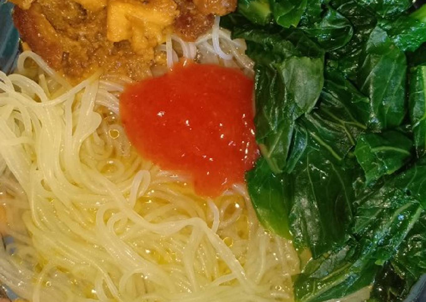 Bihun ayam rendah kalori