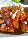 Ayam bumbu pecel, enk bgt kayak mkn sate tapi lbh enak ini 😋👍