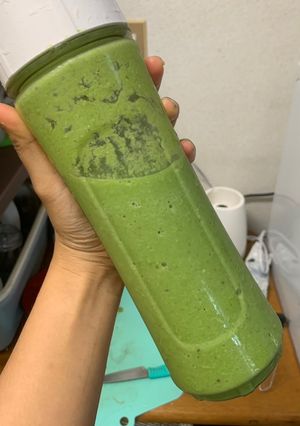 Foto resep Green smoothie (untuk perut buncit)
