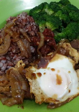 Foto resep Daging dan jamur saus yakiniku