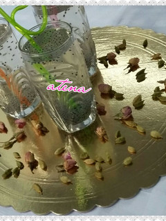 عکسی از دستور شربت تخم شربتی آتنا