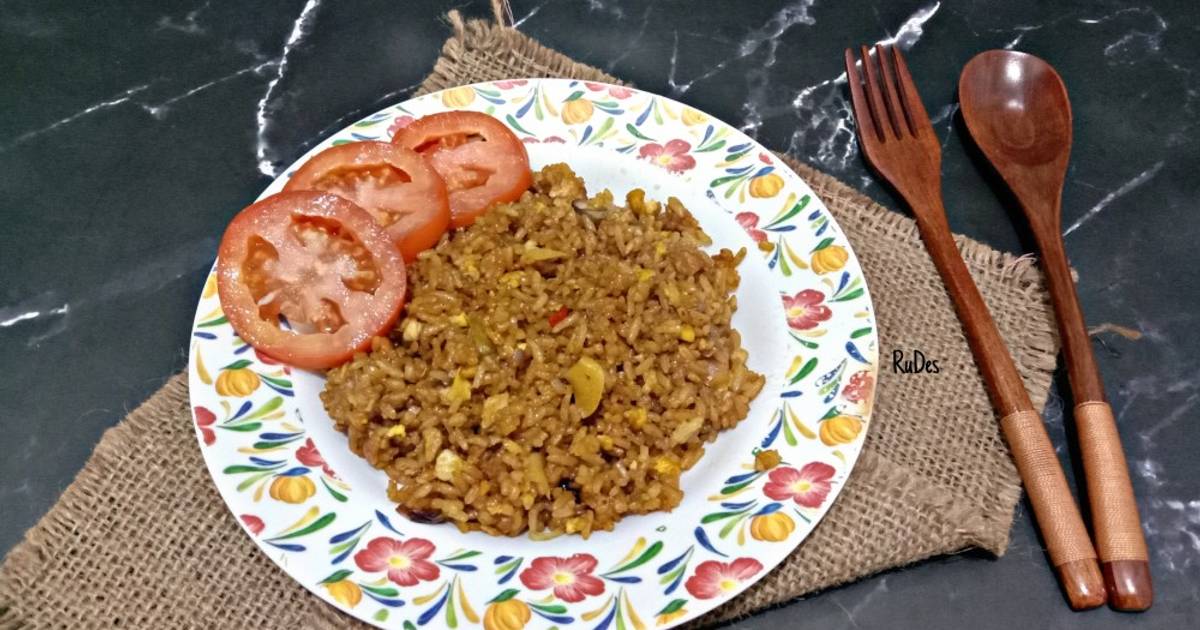 Resep Nasi Goreng Bumbu Simple oleh Ruth Destianty - Cookpad