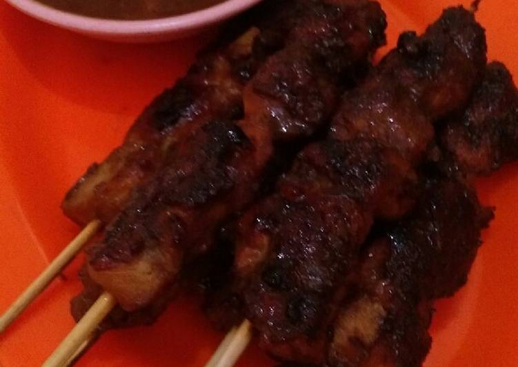 Sate Ayam (bumbu jawa)