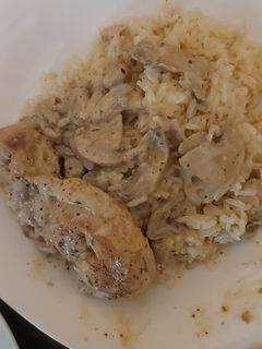 Φωτογραφία της συνταγής Κοτόπουλο παϊδάκια με μανιτάρια, κρέμα γάλακτος έμπνευση ❤