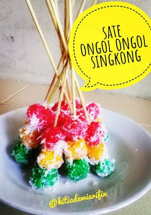 Foto resep Sate ongol ongol singkong