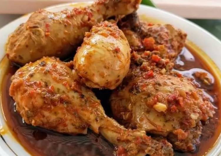 Steps to Prepare Award-winning Chicken in tomato sauce