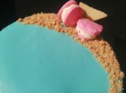 Una foto de buttercream con queso crema