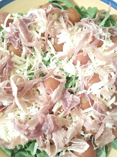 Una foto de Ensalada fácil para la noche de Año Nuevo