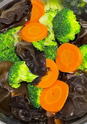 水煮蔬菜 的食譜成品照片