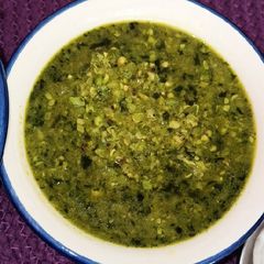 A picture of Hare tuvar ki dal.