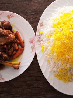 عکسی از دستور چلو گوشت