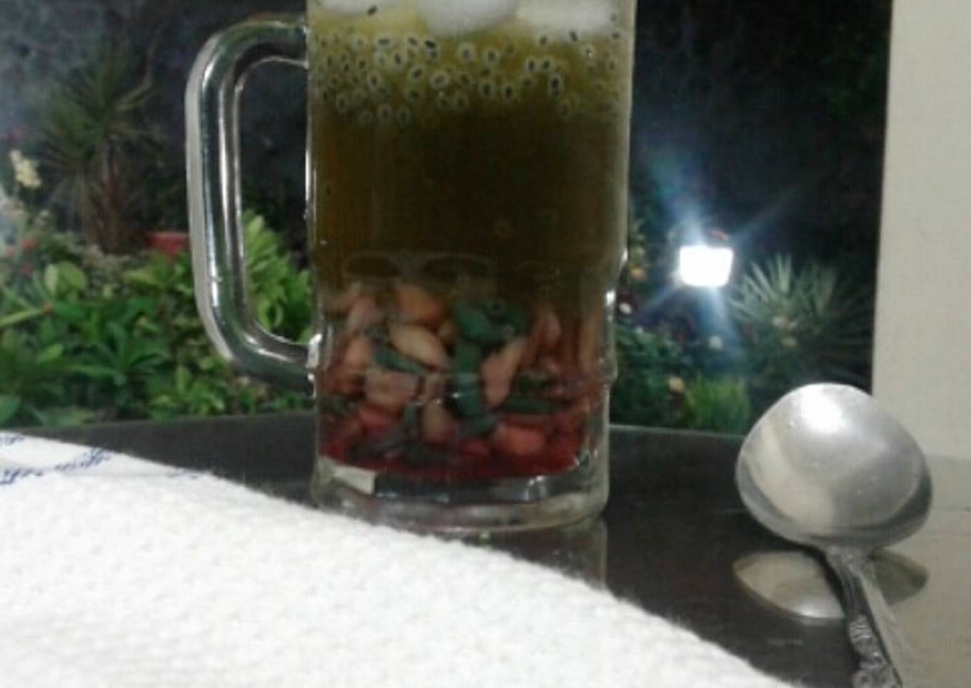 Es Sirup Cendol Selasih #bikinramadhanberkesan