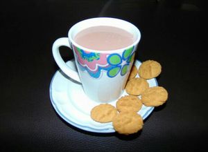 Una foto de Atole de maizena