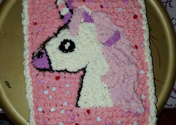 Torta de unicornio Receta de Carmen Gomez Mieres- Cookpad
