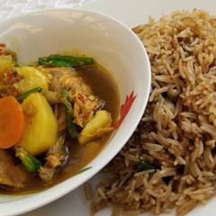 A picture of Brown rice.