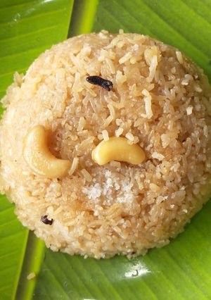 A picture of Sweet Coconut Rice.