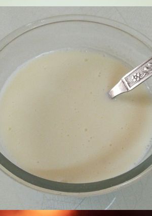 A picture of Instant Condensed Milk.(Homemade).