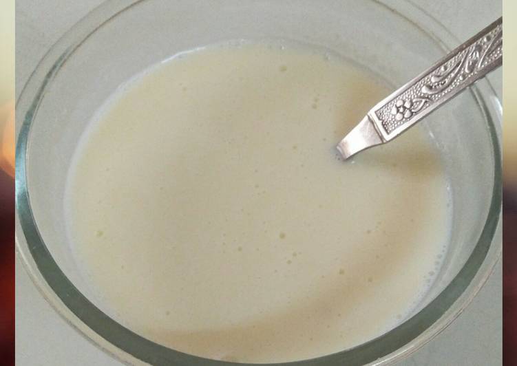 Instant Condensed Milk.(Homemade)